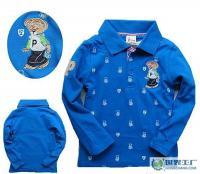 童装市场新星 杰K少年小熊图案儿童T恤与长袖系列深度解析