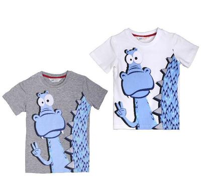 H*hm男童纯棉短袖T恤 舒适、简约的夏日必备单品